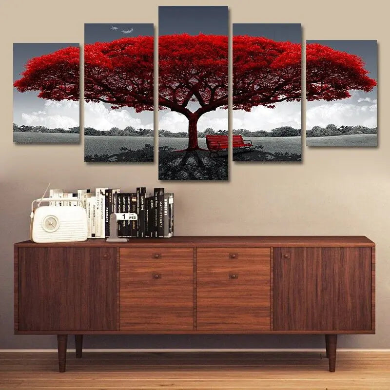 5Pcs Canvas Print Paintings