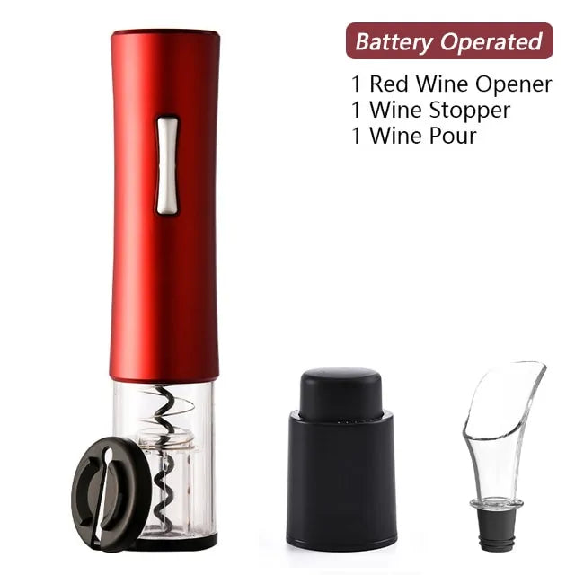 Electric Wine Opener Foil Cutter Jar Opener