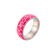 Luminous Stainless Steel Crack Ring Frugal Finds Galore