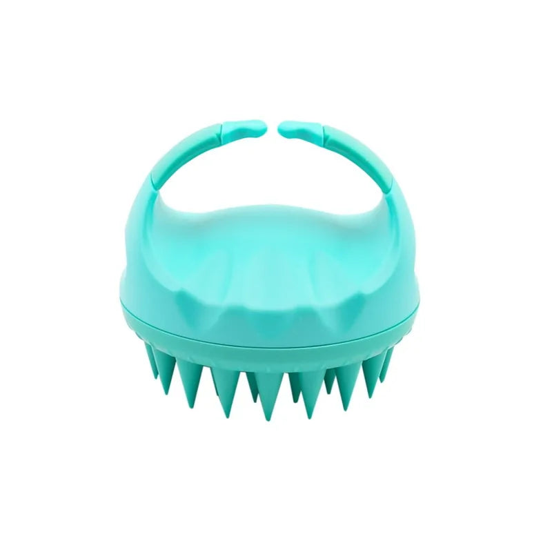 Silicone Handheld Scalp Massage Brush for Shower