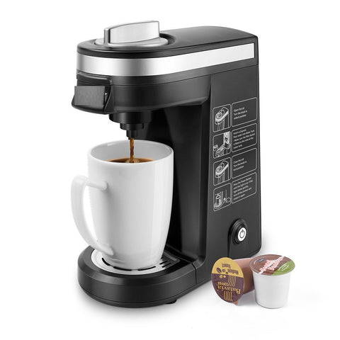 American Capsule Coffee Machine Household Hotel Single Cup Can Brew Ground Frugal Finds Galore
