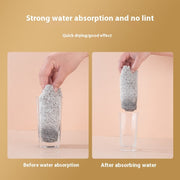 Bamboo Charcoal Thick Soft Absorbent Not Easy To Touch Oil Rag Frugal Finds Galore