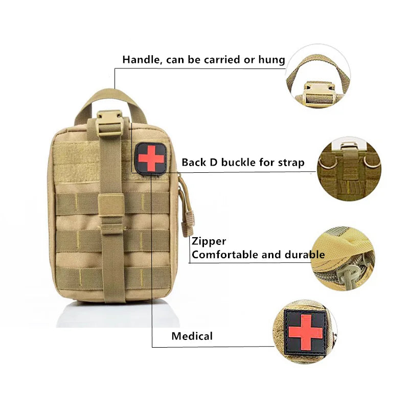 First Aid Kit Medical IFAK Survival Emergency Bag