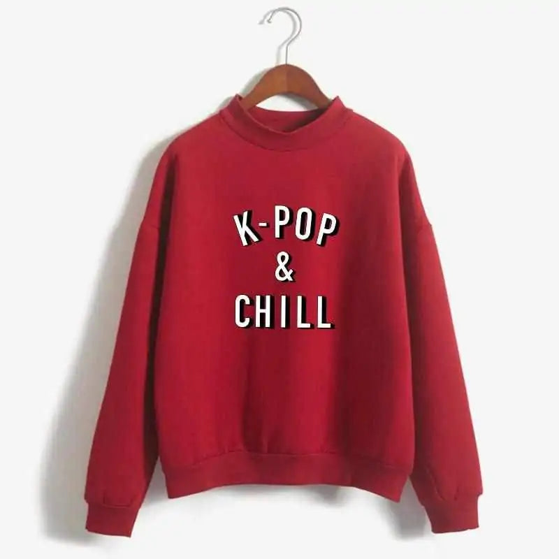 K-Pop & Chill Mockneck