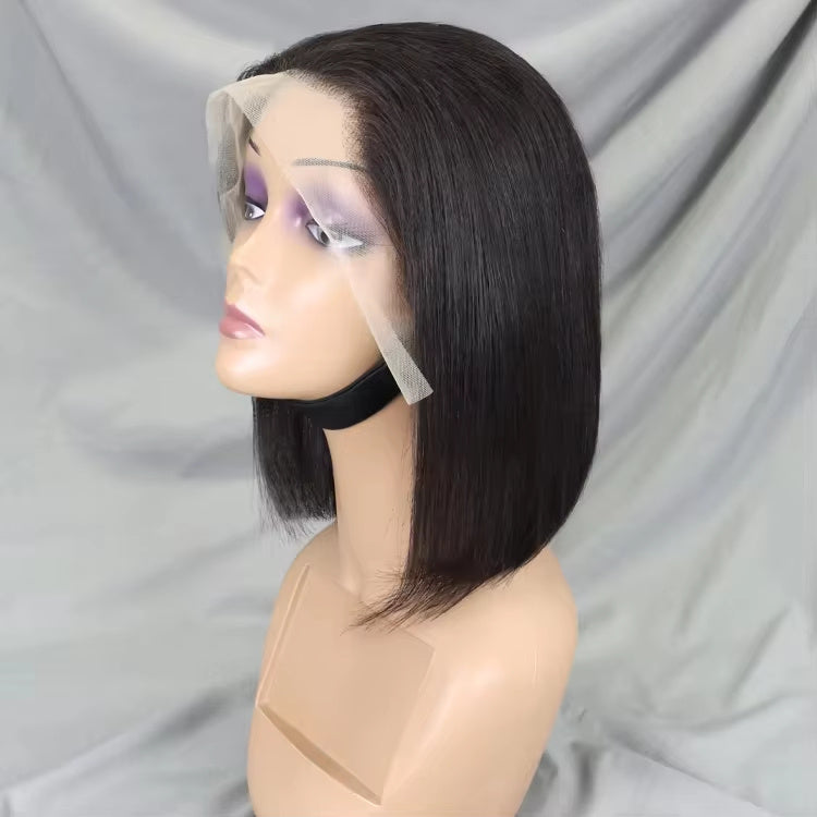 13x4 Human Hair Lace Front Bob Wig