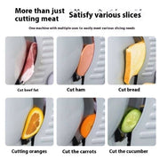 Mutton Roll Slicing Cut Machine Household Electric Slicer Frugal Finds Galore