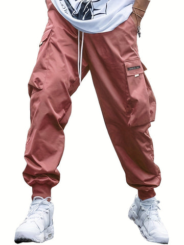 Oversized Cargo Multi-pocket Men's Casual Pants Frugal Finds Galore