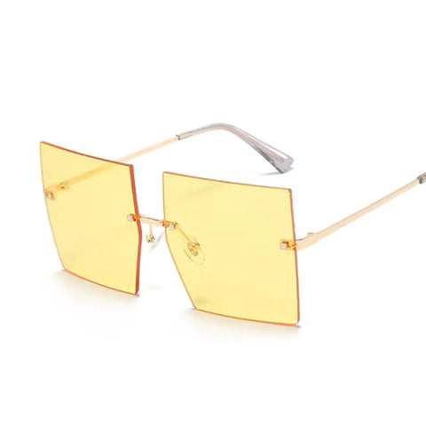 Fashion Oversized Square Sunglasses Frugal Finds Galore
