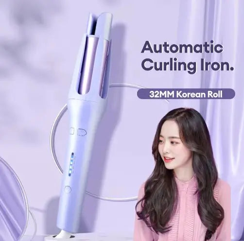 Automatic Rotating Ceramic Hair Curler