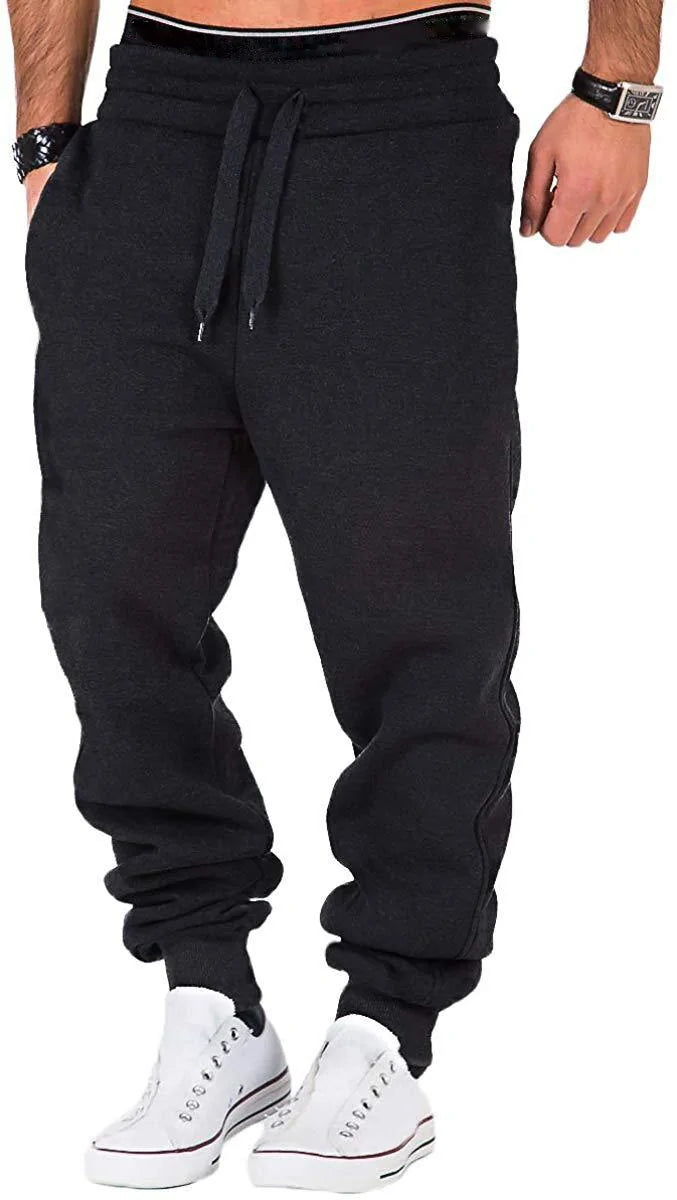 Pantalones deportivos holgados para hombre: pantalones deportivos ajustados