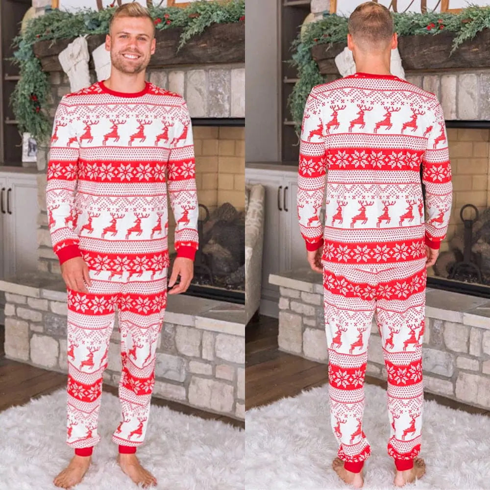 Christmas Pajamas Fall Family Set