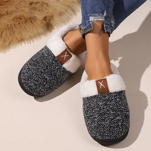 “Winter Plush Slippers – Thick Bottom, Warm Indoor Shoes for Men & Women” Frugal Finds Galore