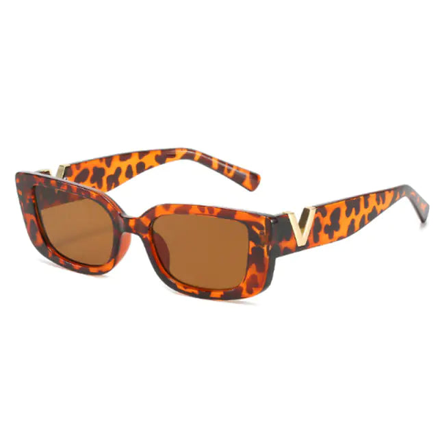 Gafas de sol retro rectangulares