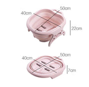 Folding Foot Soaking Basin with Massage Function Frugal Finds Galore