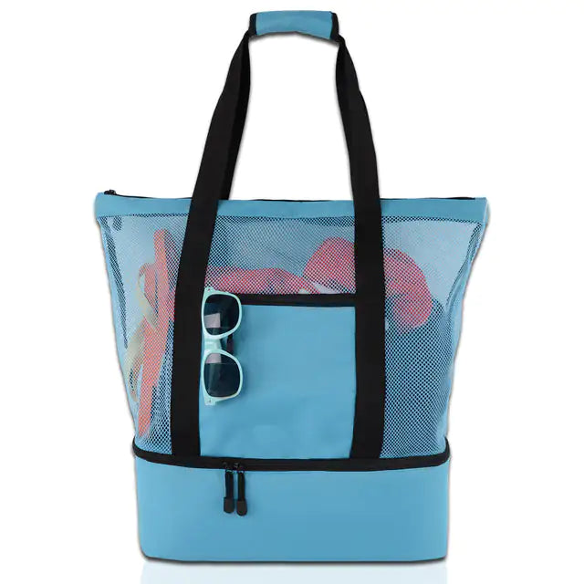 Beach Bag With Cooler Bag