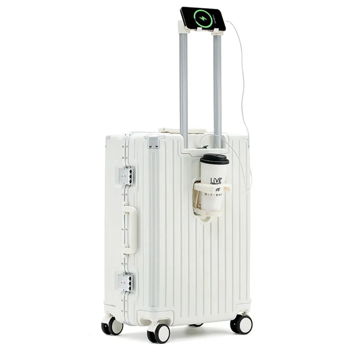 Thick Aluminum Durable Trolley Luggage