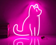 LED Neon Cat Wall Decor for Indoor/Outdoor Lighting Frugal Finds Galore