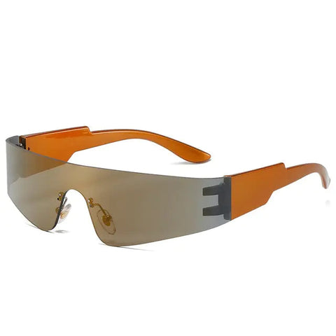 Sports Rimless Sunglasses Frugal Finds Galore