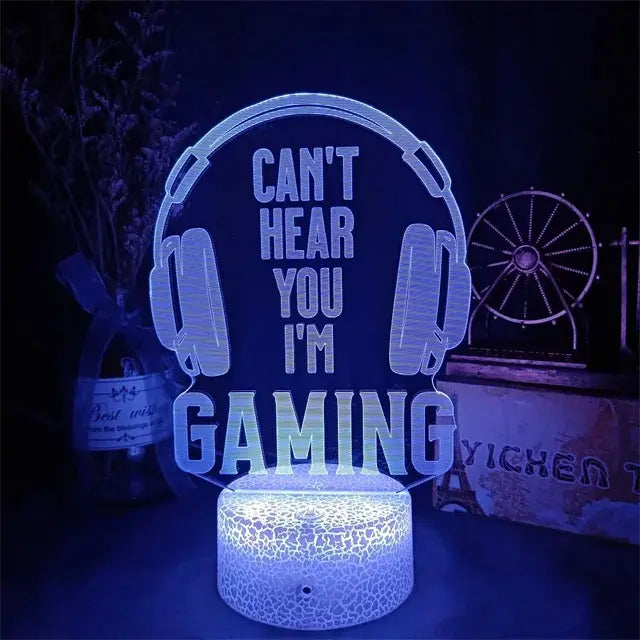 3D LED Gaming Lamp