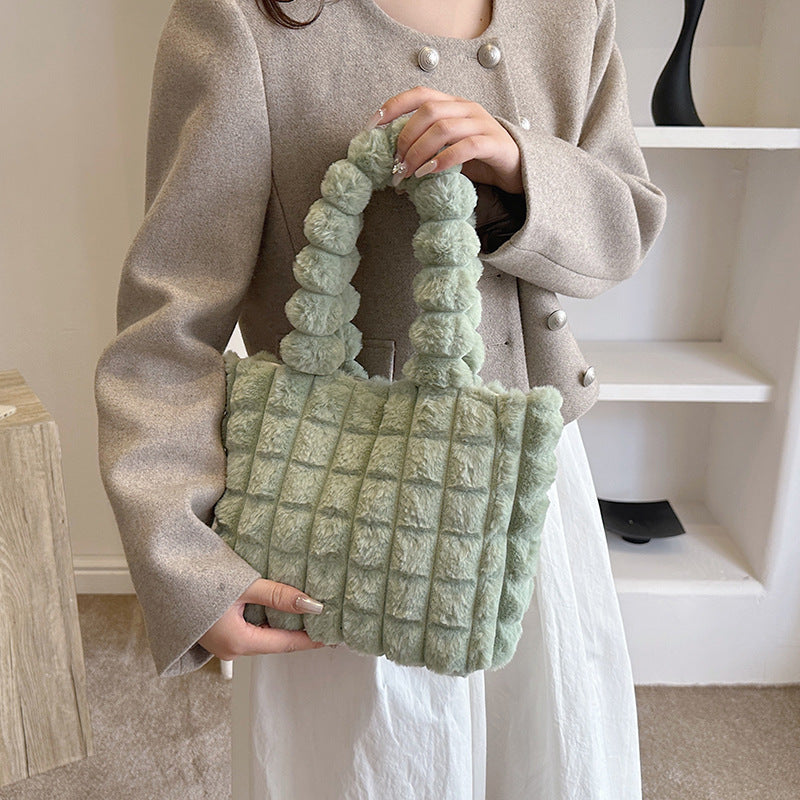 Plush Tote Bags For Women