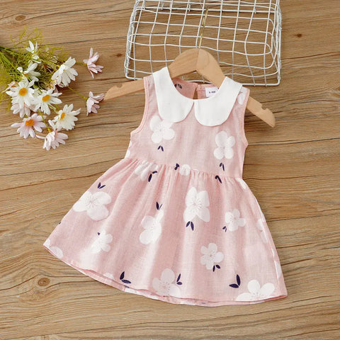 Girls' Summer Dress - Sleeveless Princess Dress Frugal Finds Galore