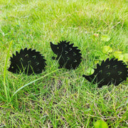 Metal Hedgehog Garden Yard Sign Stake Ornament Frugal Finds Galore