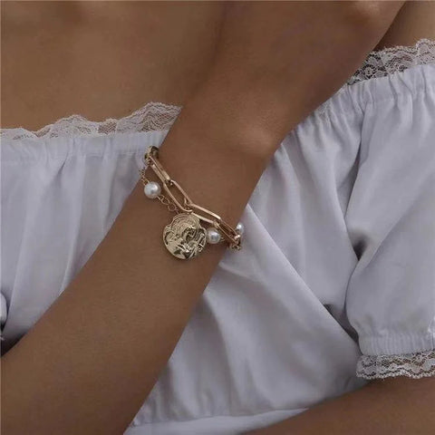 Glossy Chain Bracelet Set Frugal Finds Galore