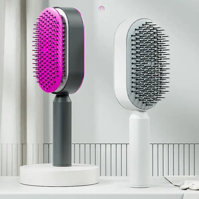 Self Cleaning Anti-Static Hair Brush Frugal Finds Galore