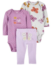 Spring Autumn Baby Clothing Set - 3 Pieces for Infants Frugal Finds Galore