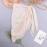 Chiffon Swimwear Pareo Scarf Cover Up Frugal Finds Galore