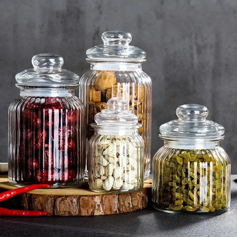 Glass Storage Jar