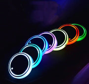 Car LED Luminous Water Cup Pad Frugal Finds Galore