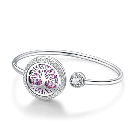 Aromatherapy Stainless Steel Heart Chain Oil Diffuser Bracelet Frugal Finds Galore