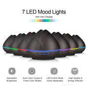 Wood Grain Humidifier with Essential Oil Diffuser Frugal Finds Galore