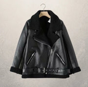 Women's motorcycle jacket leather jacket Frugal Finds Galore