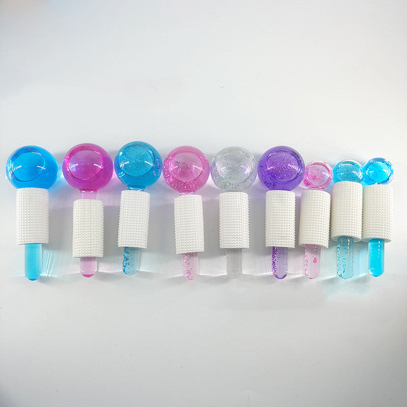 Beauty Ball Crystal Face Massage Glass