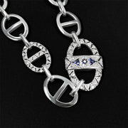 Ring Buckle Hollow Collar Chain Necklace Frugal Finds Galore