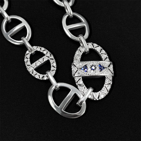 Ring Buckle Hollow Collar Chain Necklace Frugal Finds Galore