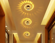 Modern LED Color-Changing Corridor Wall Light Fixture Frugal Finds Galore