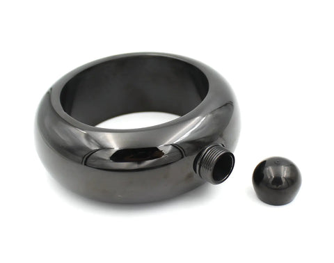 Creative Stainless Steel Bracelet Flask in Rose Gold Frugal Finds Galore