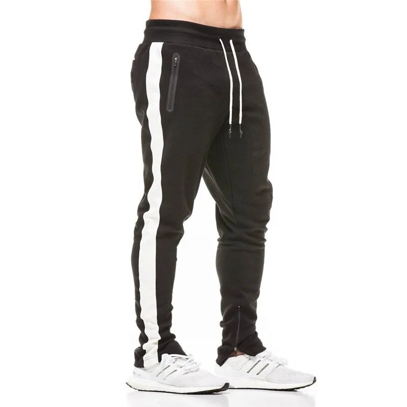 Pantalones deportivos de algodón para hombre