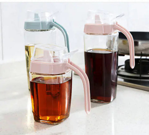 Kitchen Utensils and Glass Spice Bottle Set Frugal Finds Galore