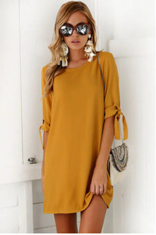 Chiffon Printed Dress - Floral Design Dress Frugal Finds Galore