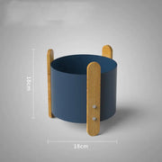 Nordic Iron Planter with Creative Minimalist Design Frugal Finds Galore