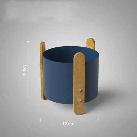 Nordic Iron Planter with Creative Minimalist Design Frugal Finds Galore