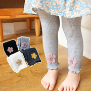 Cotton Flower Leggings for Toddler Girls Frugal Finds Galore