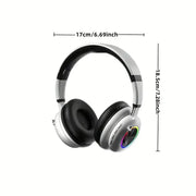 Kids Wireless Earphones with RGB Lighting & Microphone Frugal Finds Galore