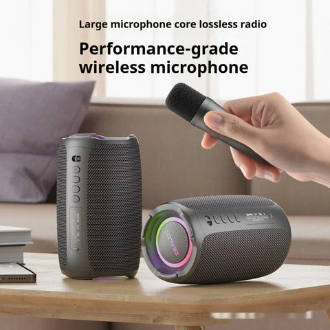 Portable Bluetooth Speaker with Microphone Frugal Finds Galore