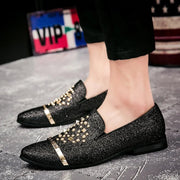 Men's Diamond Rhinestones Loafers Frugal Finds Galore