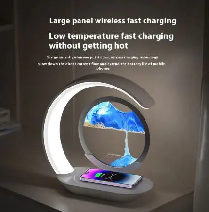 Quicksand Wireless Charging Desk Lamp Frugal Finds Galore